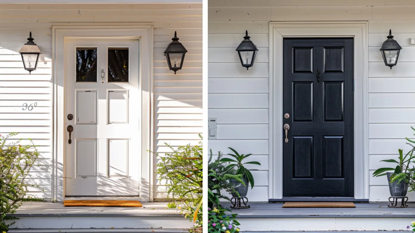 Entry Door and Threshold Upgrade remodeling project