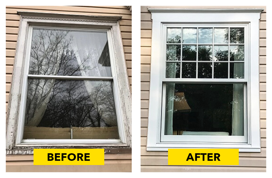 Drafty Window Replacement remodeling project